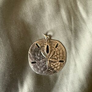 Silver Sand Dollar James Avery Pendant